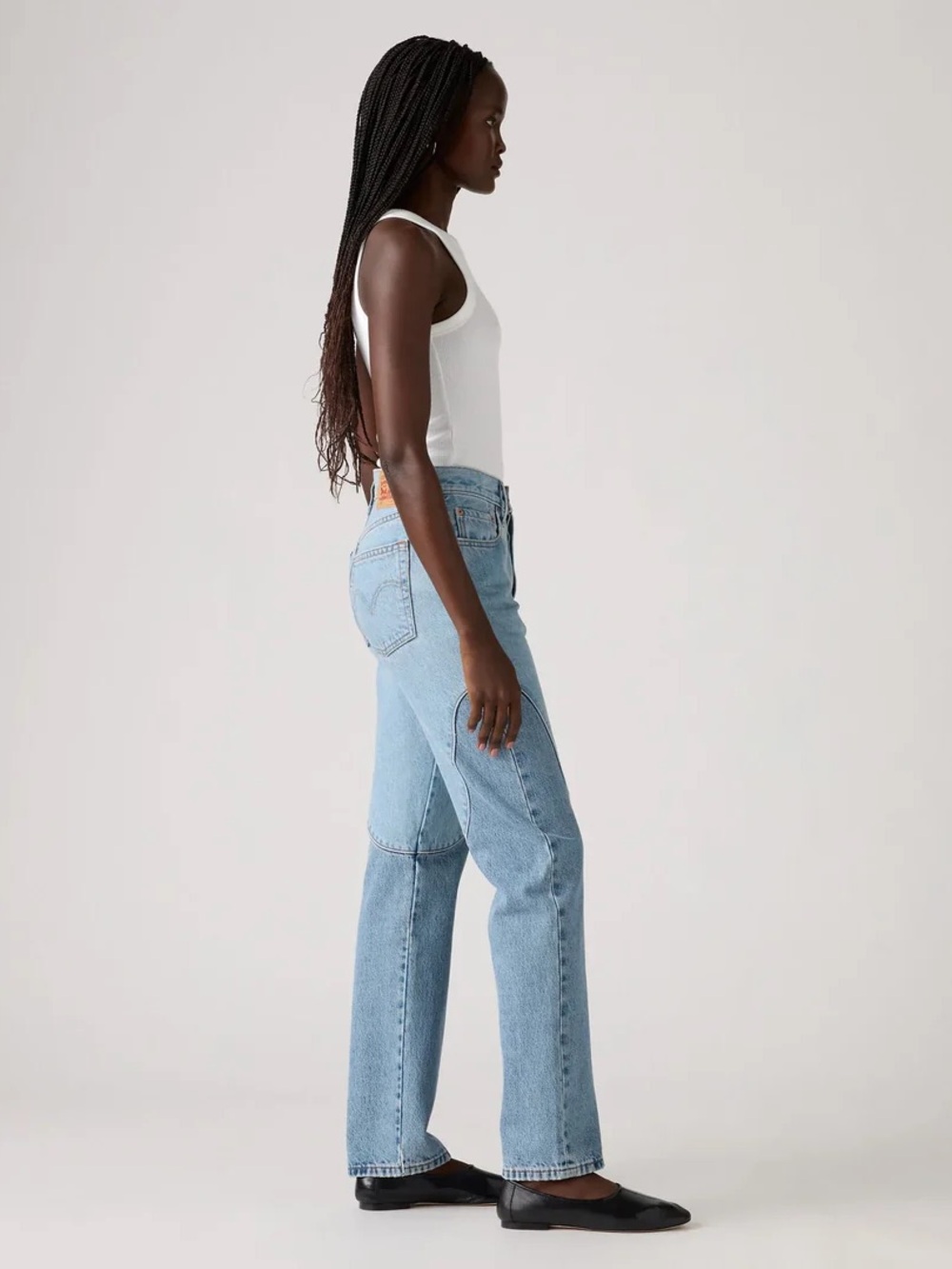 Levi’s | 501 Original Chaps Straight Leg Jeans Size 27 Medium Indigo Wash - Picture 3 of 14
